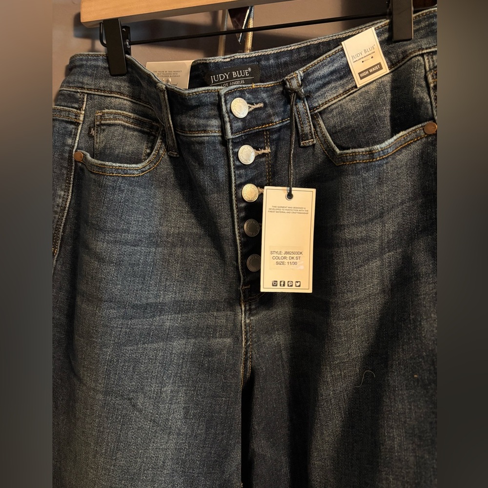 Judy Blue High Rise Blue Jeans with Stretch